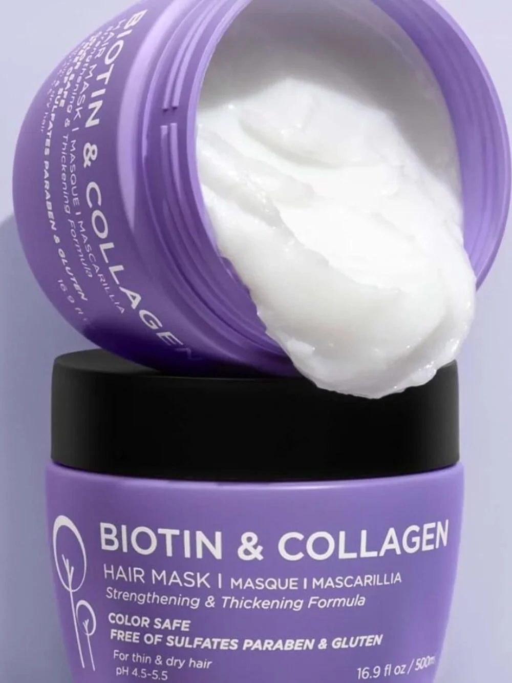Luseta Biotin & Collagen Hair Mask 3.38 oz Travel Size Factory Sealed NEW